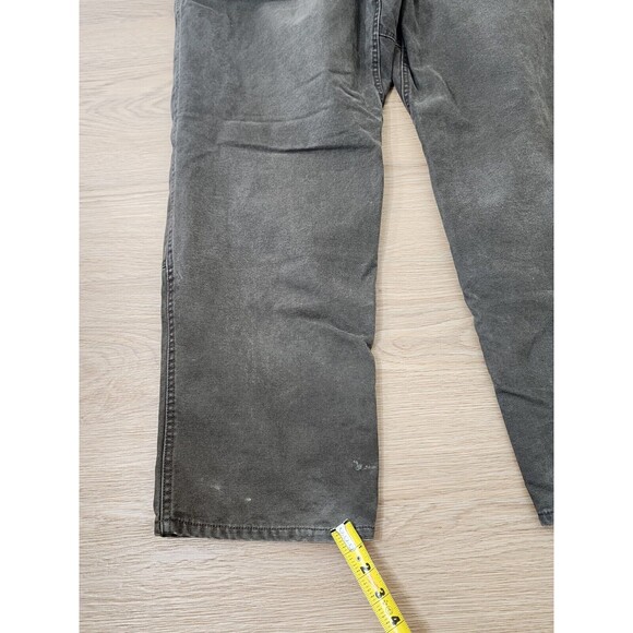 Arborwear Original Tree Climbers Pants Mens 42x28 Tag 42x30 Brown Heavy Duty - Picture 13 of 16